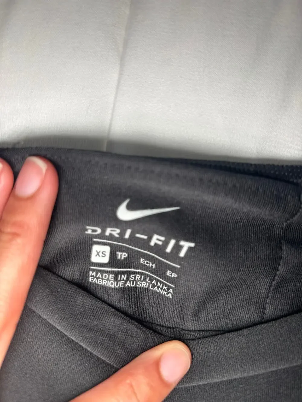 Nike Dri-Fit black high rise skinny leggings Womenswear Size XS